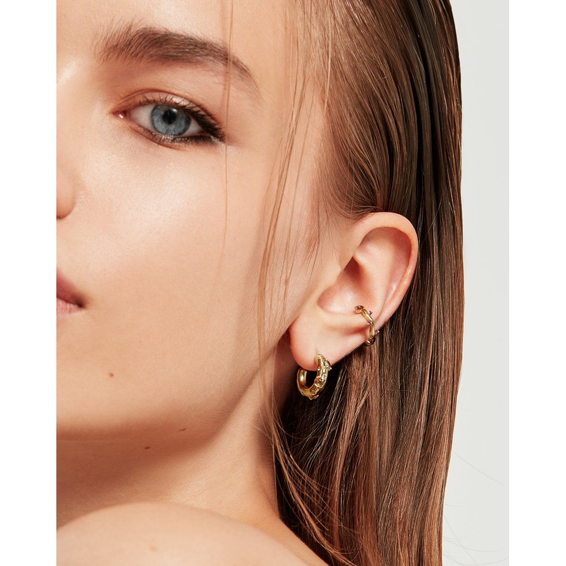 Mystic Hoop Earrings