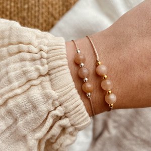 Precious stones bracelet - Zonnesteen
