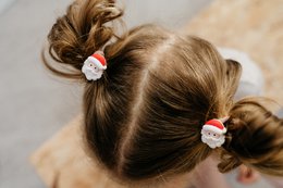 Set von Haarelastiekjes Weihnachten - 8