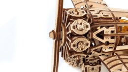 Eco Wood Art (EWA) 3D Mechanische Puzzel -Flugzeug, 1607, 42x28,7x15,4 cm