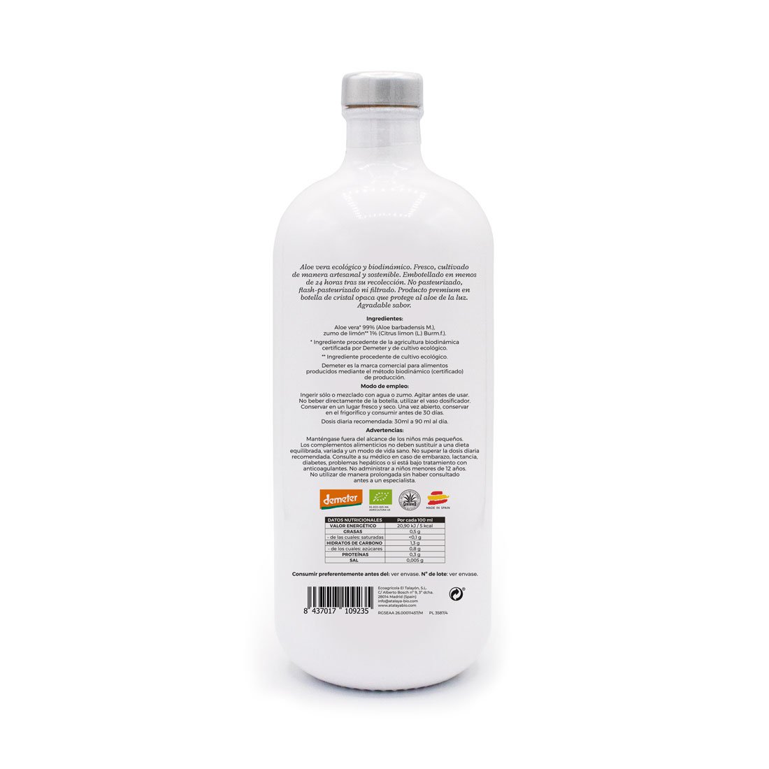 Bio- und biodynamischer Aloe-Saft (Demeter)
