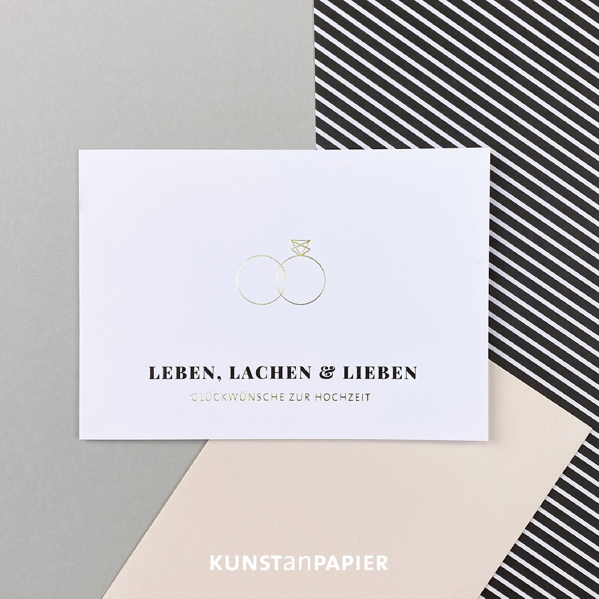 Hochzeitskarte Liv Ring