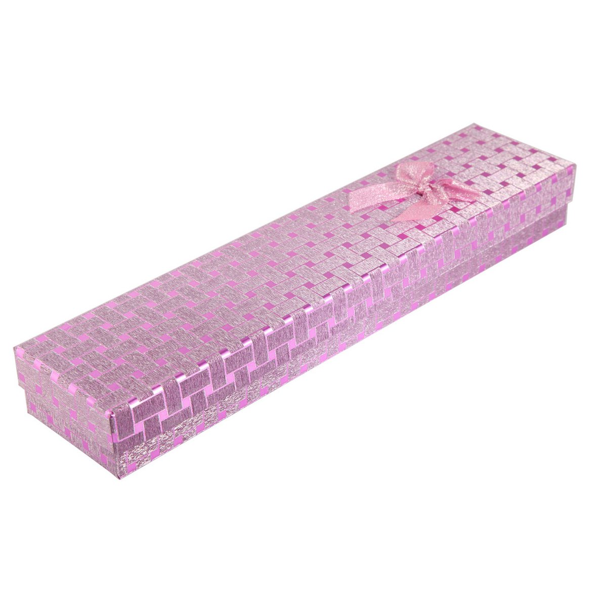 Uhrenbox, Pappe, pink, VE 6, 30 cm x 6,5 cm x 3,5 cm