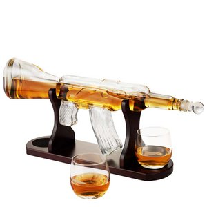 Whisky -Dekanter -Set -Gewehr