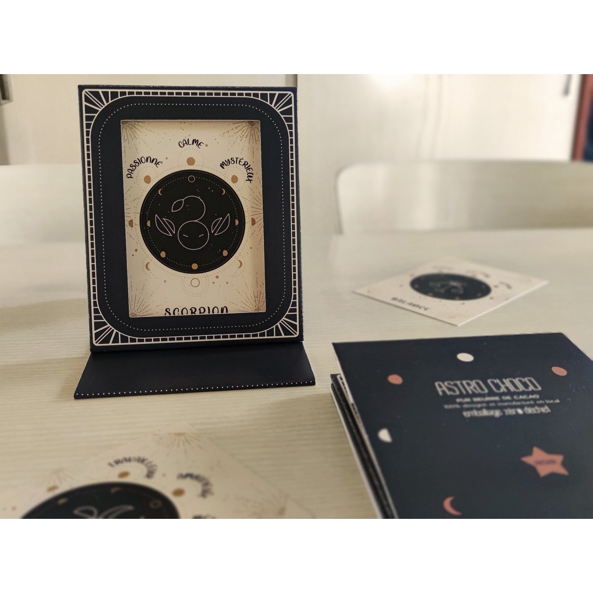 Astrologie etui 2 in 1 - dierenriemkaart + fotolijst