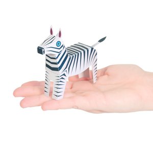 Zebra Postcard