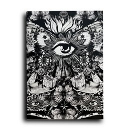 Cuaderno de mariposa negra A5