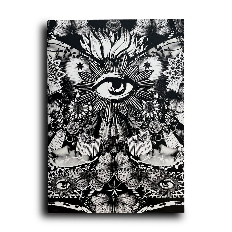 Black Butterfly A5 Notebook