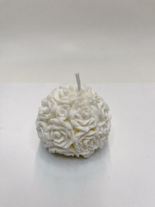 Flower Ball Candle - Rundt blomsterlys