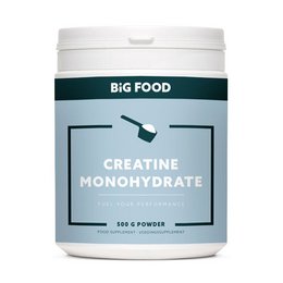 Big Food - Wegański monohydrat kreatyny w proszku - 500 g