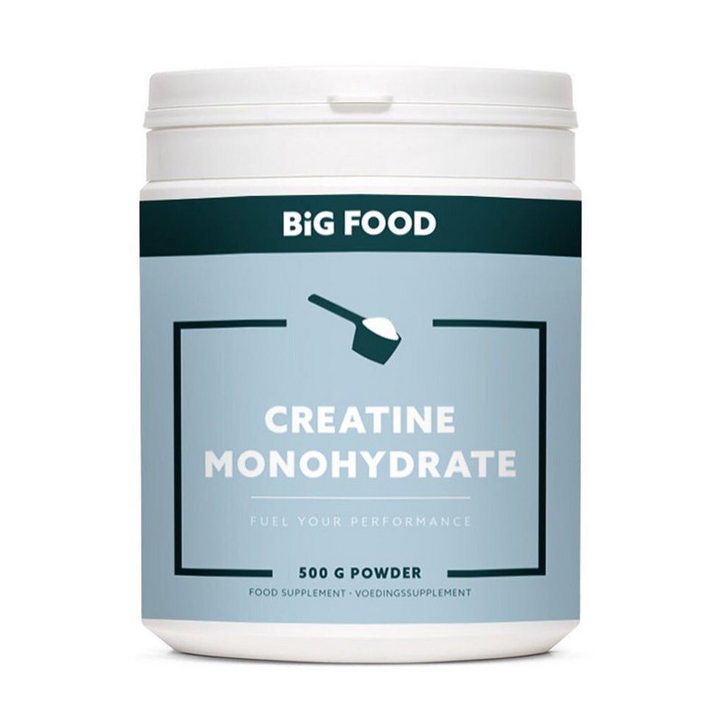Big Food - Wegański monohydrat kreatyny w proszku - 500 g