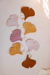 Guirlande « Fin d'Automne » aux Feuilles de Ginkgo