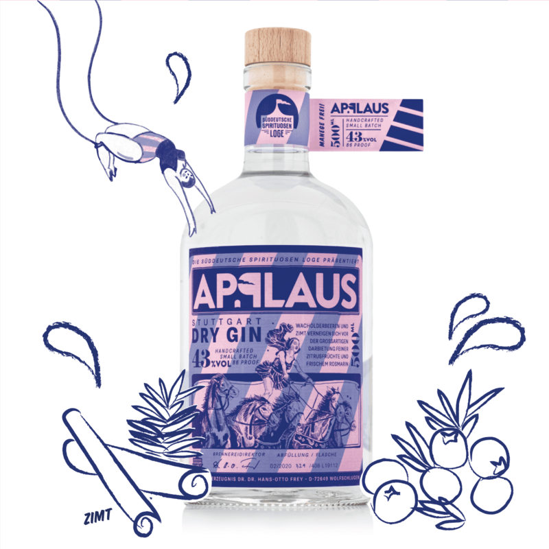 Applaus - tør gin originale 43%