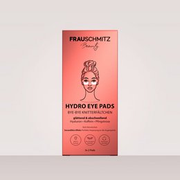 Hydro eye pads with hyaluronic acid and caffeine that help reduce wrinkles and puffiness.
