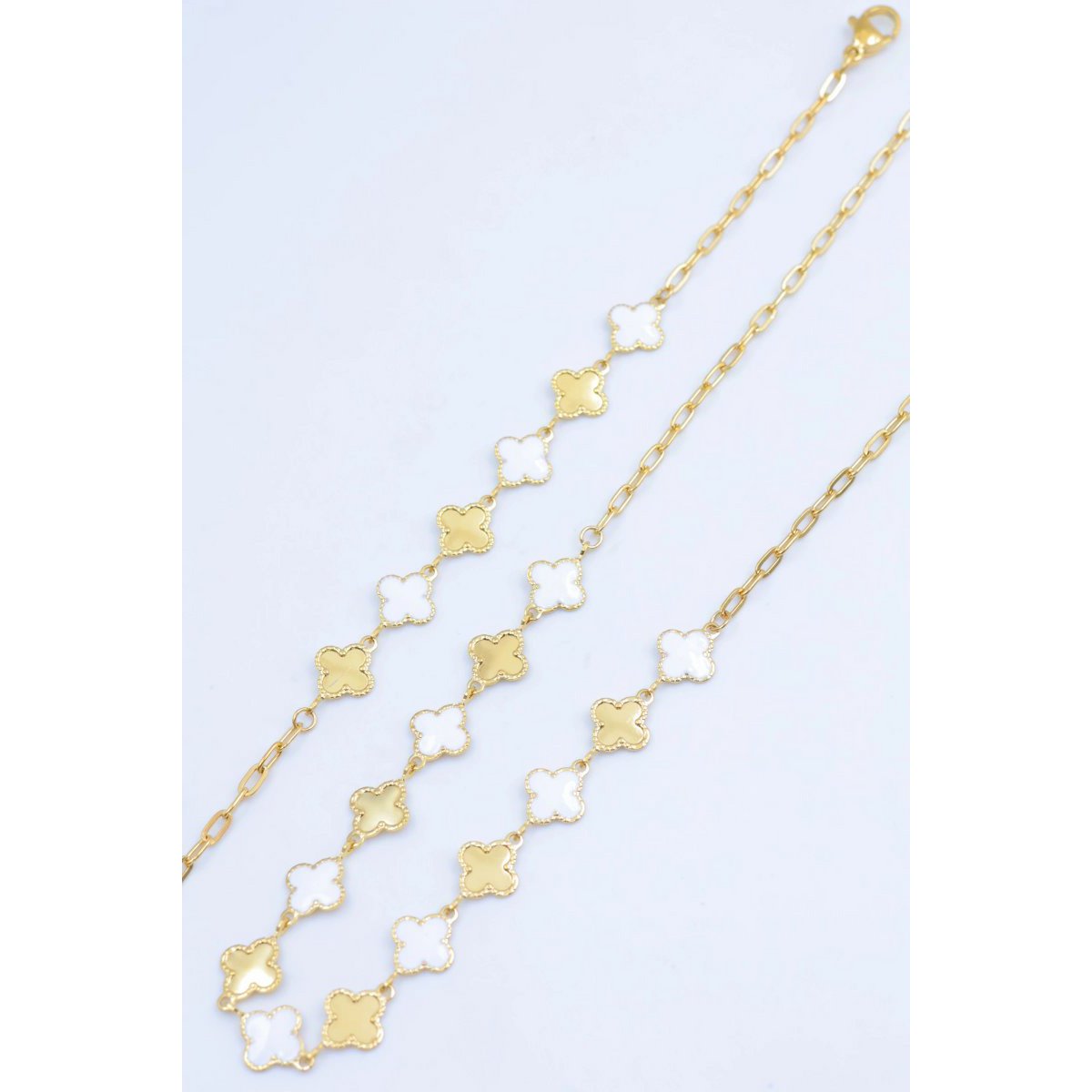 Parure de bijoux en acier inoxydable