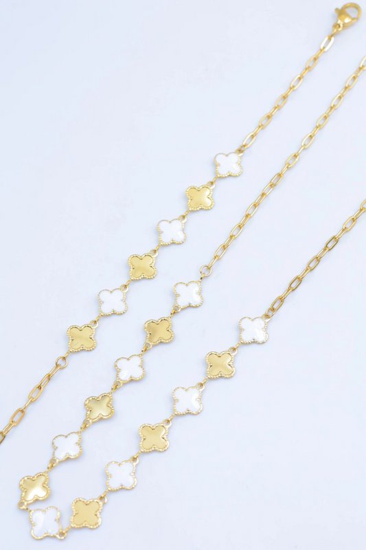 Parure de bijoux en acier inoxydable