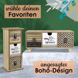 Moderne Teebeutel Aufbewahrung | uit Holz | in Boho Stil |