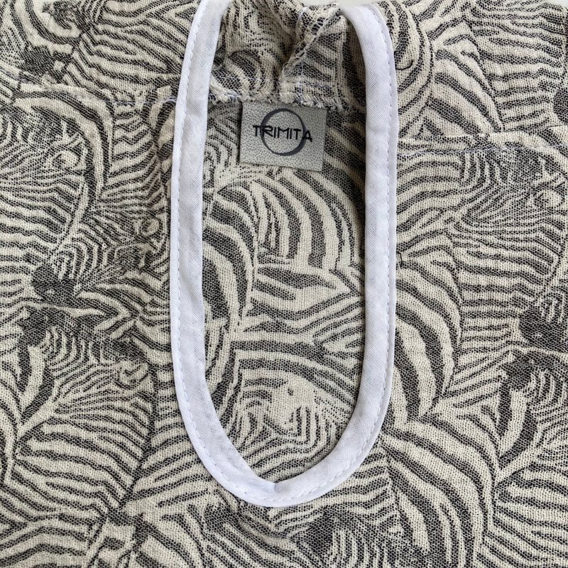 Poncho de plage en gaze de coton