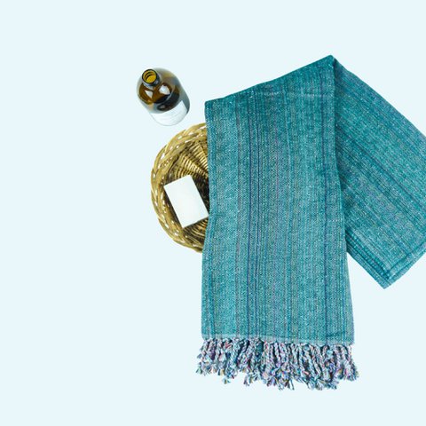 Papias Turkse handdoek - groen