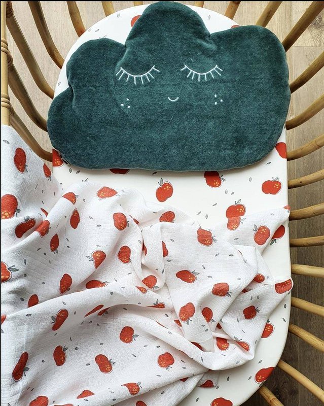 Muslin svøb 100x120 cm