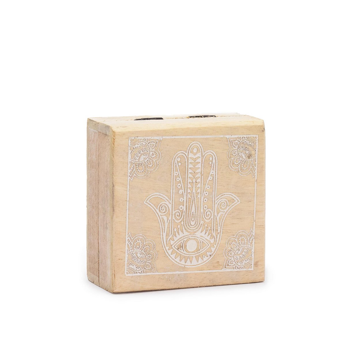 Wholesale Wooden Boxes and Trays with Buddha & Hamsa Design