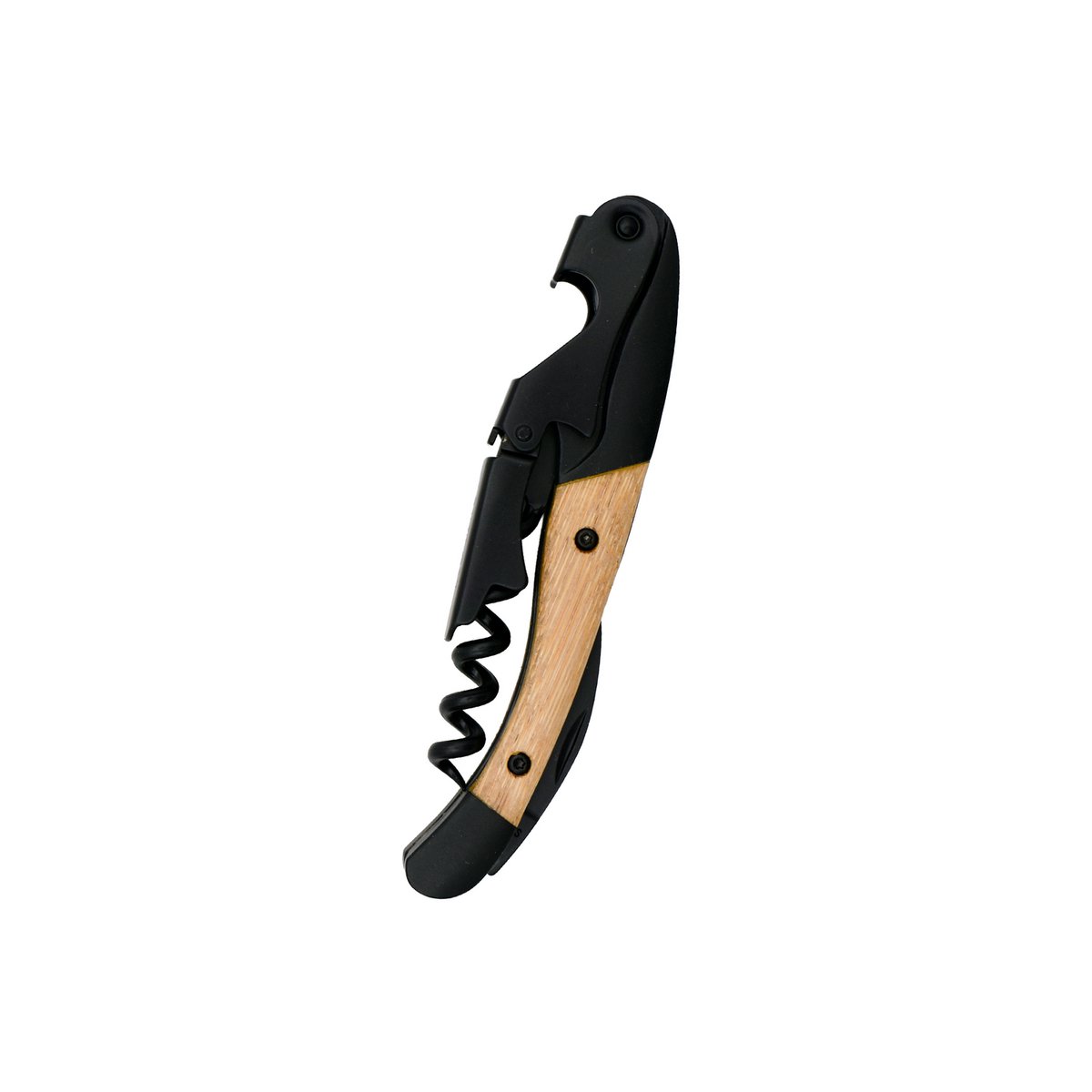 Laguiole Héritage Sommelier – Cavatappi con manico in bambù nero