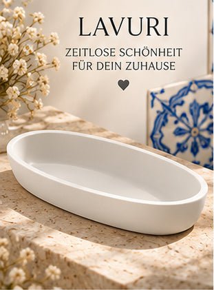 LAVURI La Gondola – Handgefertigtes Deko-Tablett, DIY-Schüssel