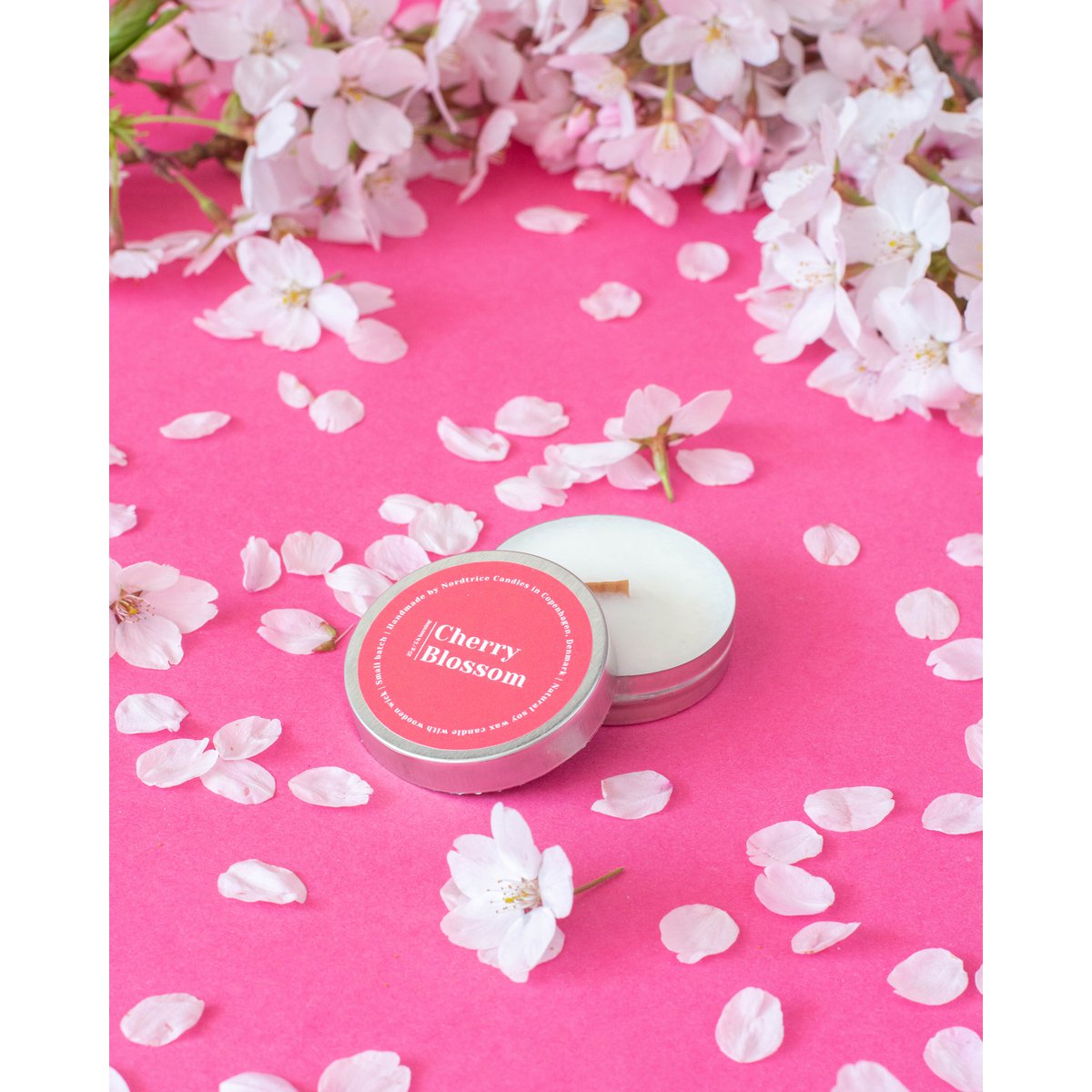 Mini scented soy candles, Cherry Blossom