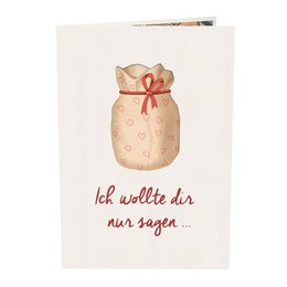 Te amo mucho tarjeta pop-up