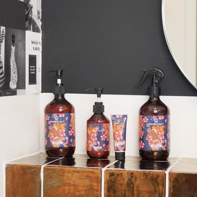 Handcreme-Pumpspender – Holz und Salbei – 220 ml