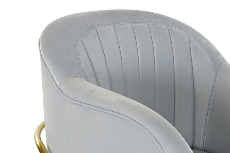 BUTACA POLIESTER METAL 62X75X85 AZUL CELESTE MB190878