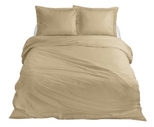 100% Cotton Satin Duvet Cover Set Summer Glow