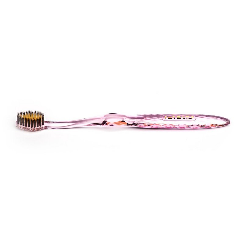 Brosse à dents Nano-b Gold & Charcoal Rose