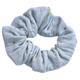 Scrunchie ze szczyptą złota