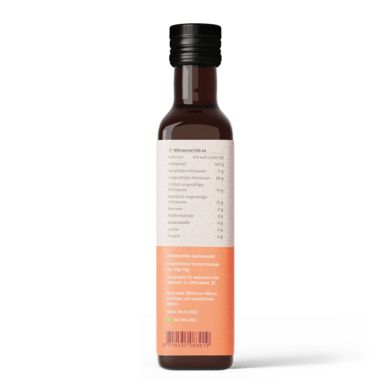 Seedgold ORGANIC hemp seed oil