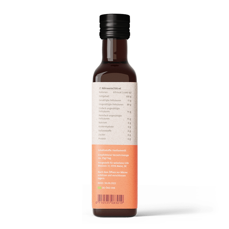 Seedgold ORGANIC hemp seed oil