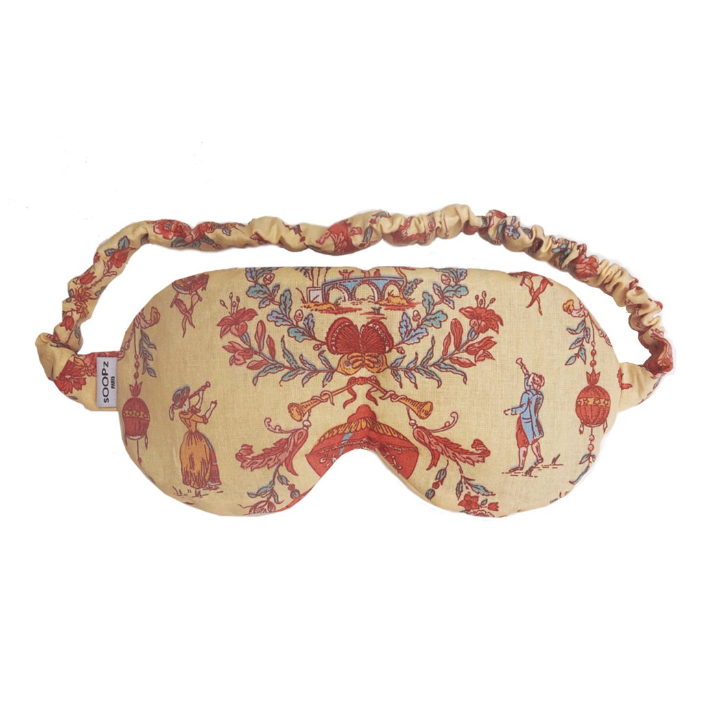 Masque pour les yeux relaxant aux graines de lin & lavande - chaud/froid