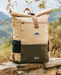 Sac à dos imperméable en chanvre Polar Explorer - Beige