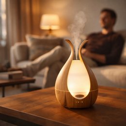 Medusa ätherisches Öldiffusor - Ultraschalldiffusor für Aromatherapie- und Raumduftstoffe - modernes und kompaktes Design - Geschenkidee