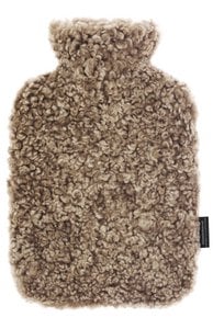 Warm water bottle sheepskin_Sahara