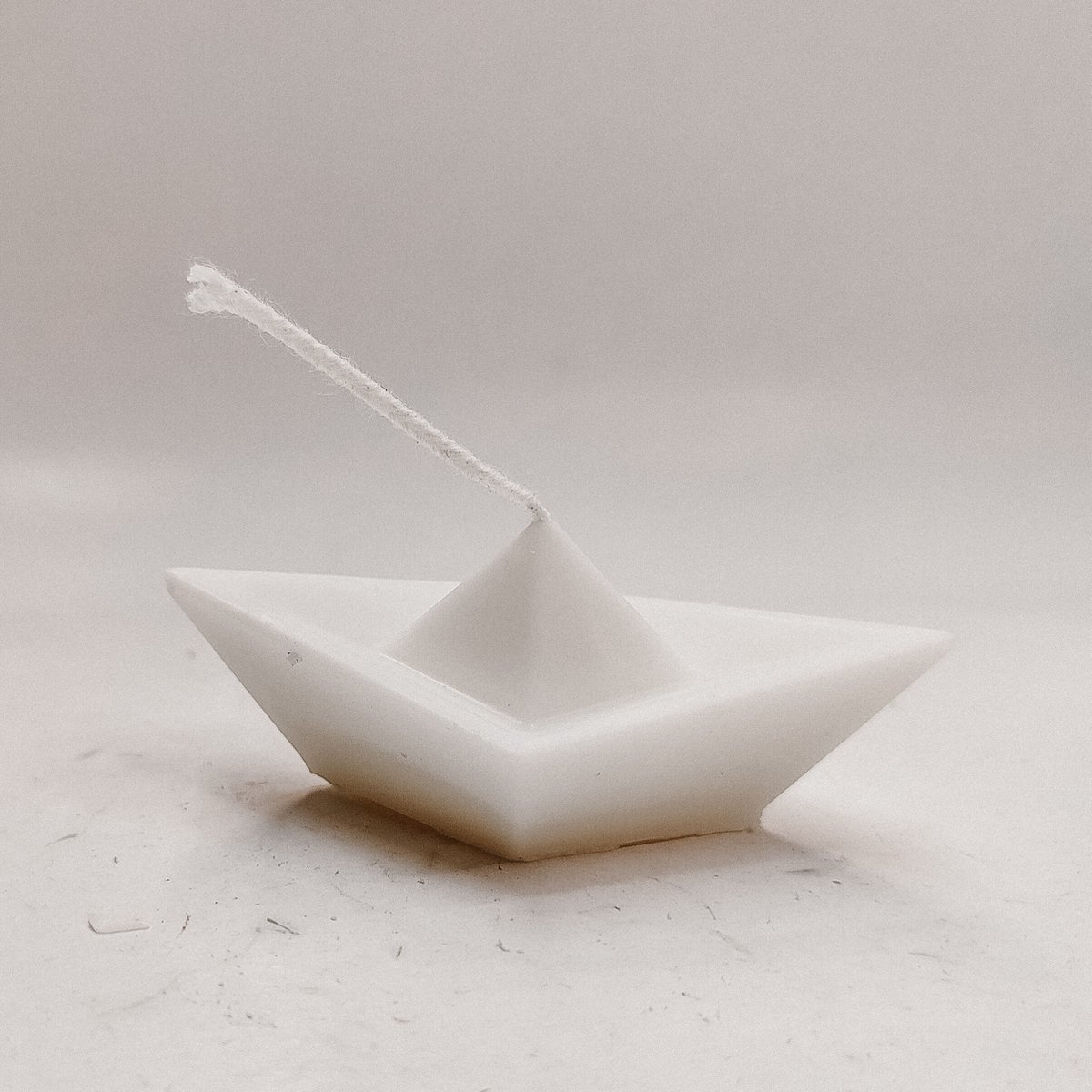 Boat candle - Paper Boat Candle