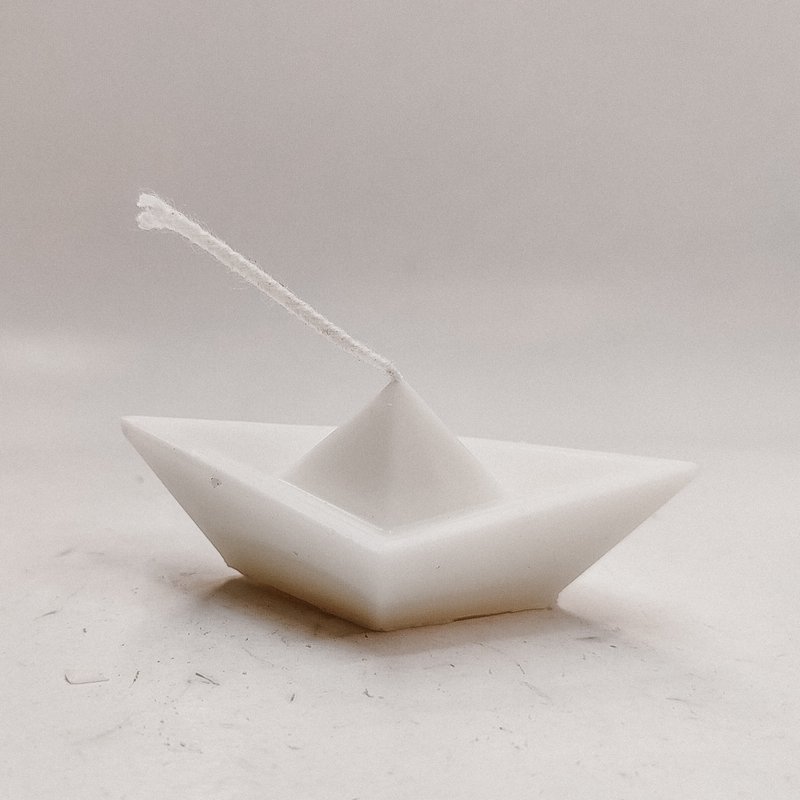 Boat candle - Paper Boat Candle