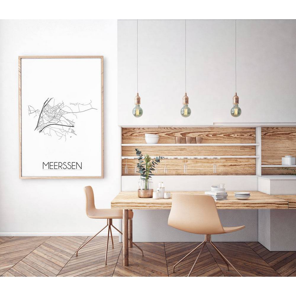 Meerssen Map poster