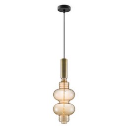 Home Sweet Home suspension bronze Saga Diabolo - G180 dimmable E27 ambre