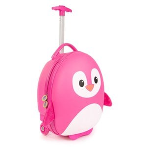 Boppi - children's trolley - penguin (pink)
