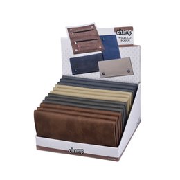 Display of 12 smoker pouches