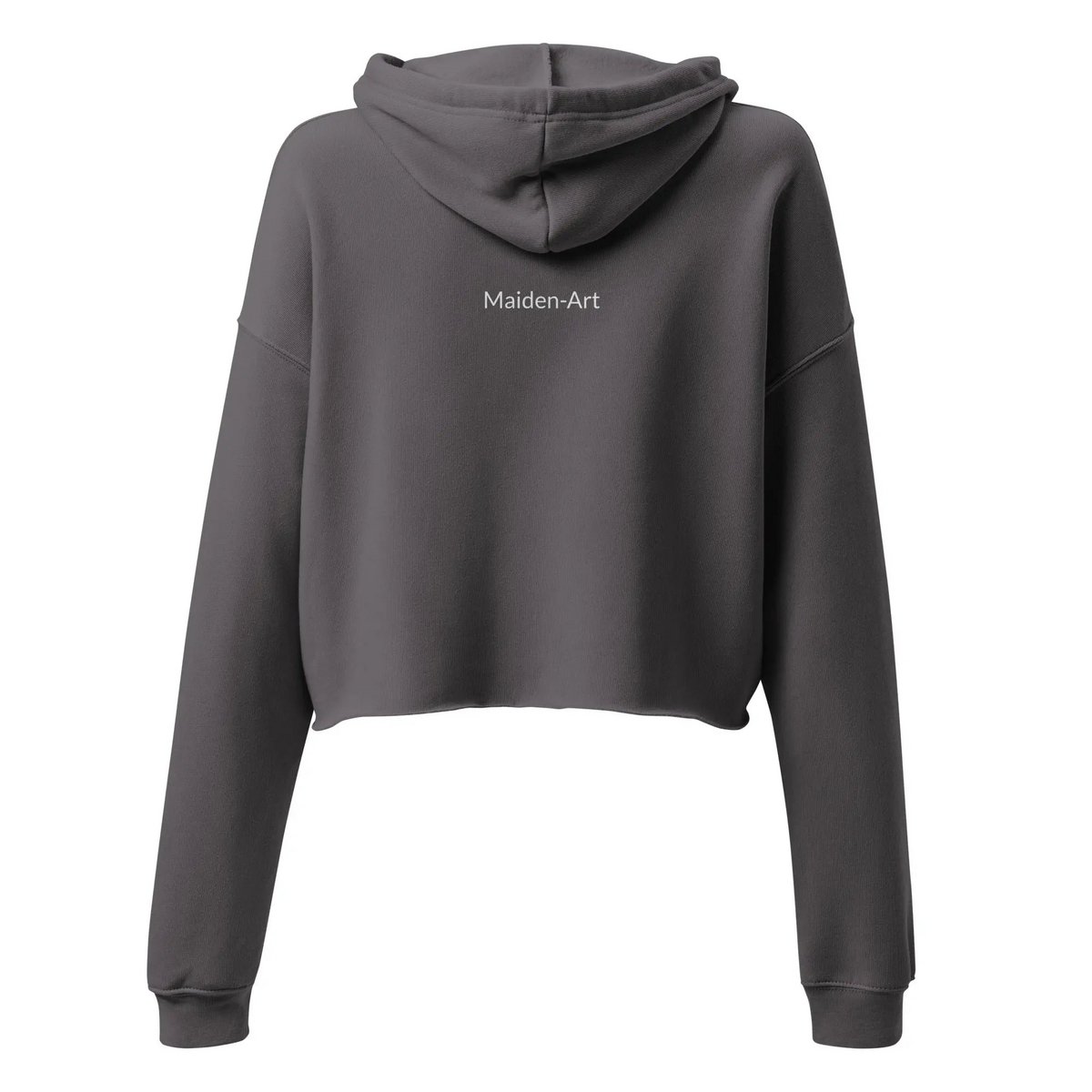 Crop Hoodie – Self Love Addicted mit STICKEREI