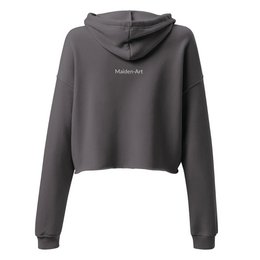 Crop Hoodie – Self Love Addicted mit STICKEREI