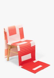 Cuadros The Falling Blocks Rojo Coral
