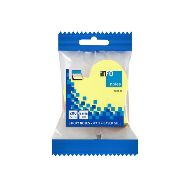 info vormstill 68x68 'HART' Assorti 200 Vel